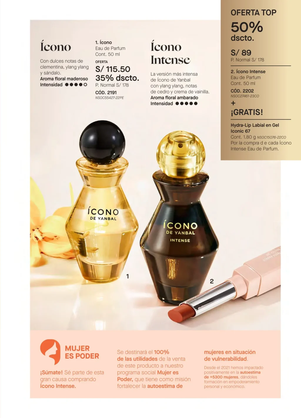 Perfume Ícono Intense