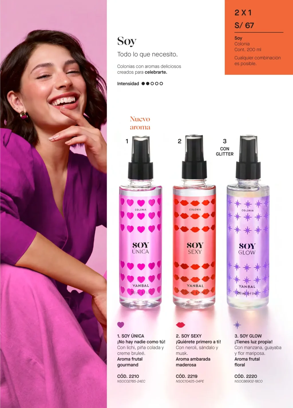 Colonia Soy 2x1