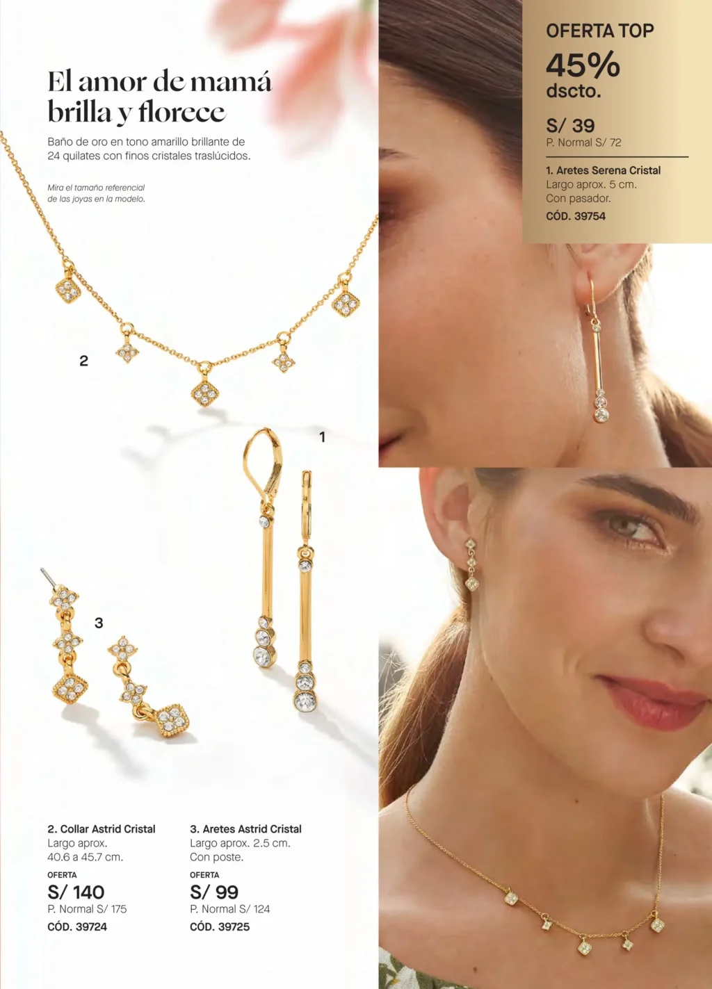 Joyas Astrid Cristal